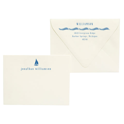 Sailboat | Semi-Custom Stationery
