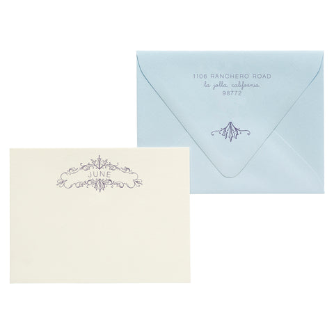 June | Semi-Custom Stationery