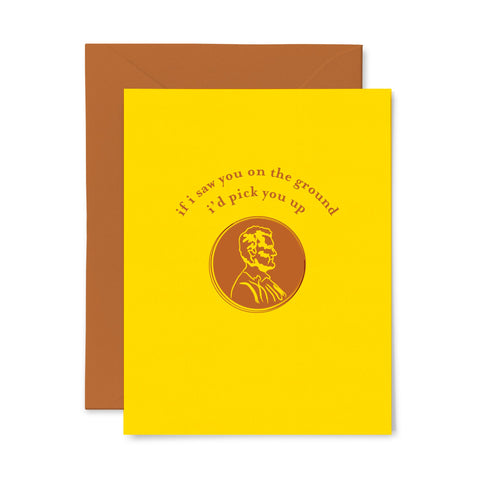 Penny | Multi-Use | Letterpress Greeting Card