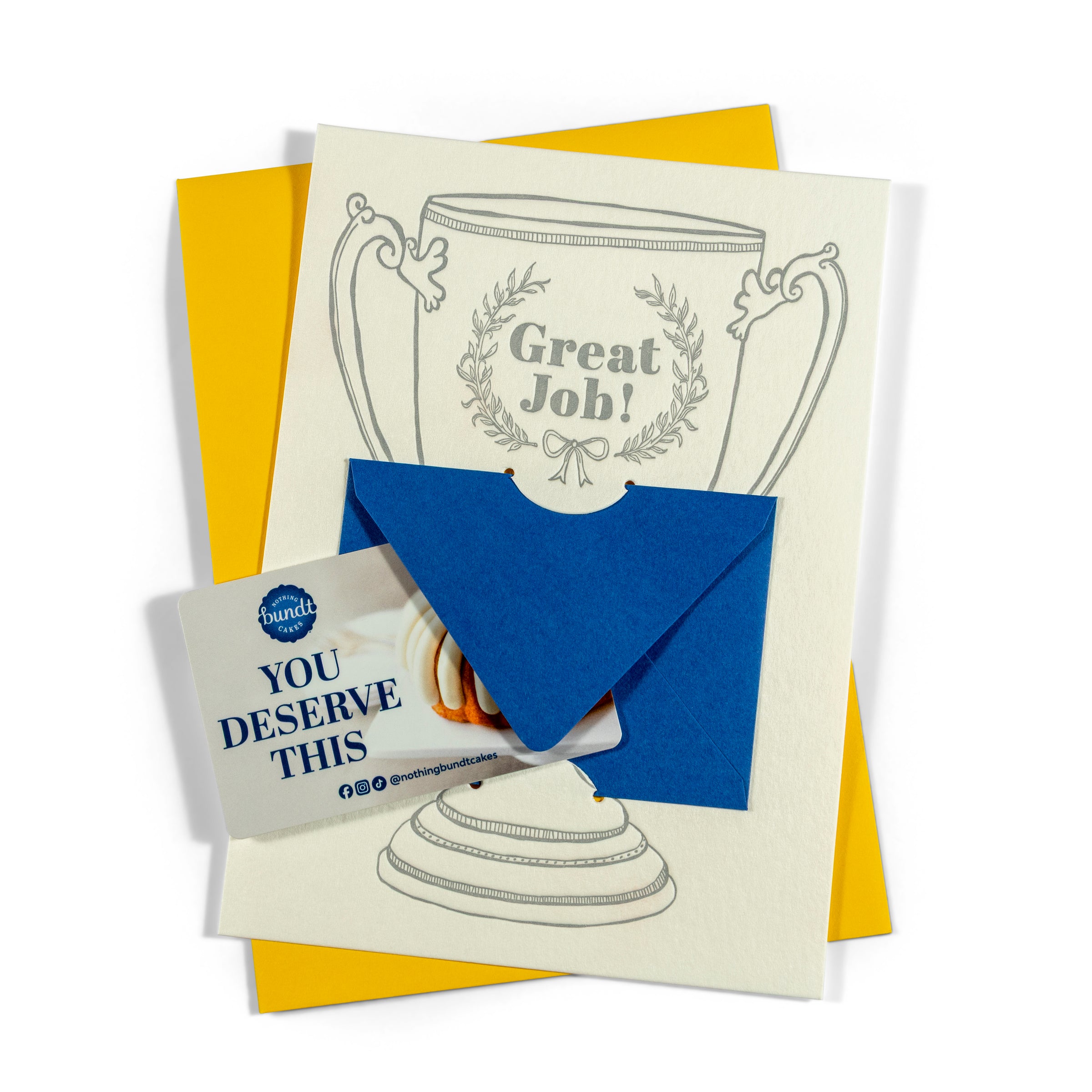 Gift Card Holder | Great Job Trophy