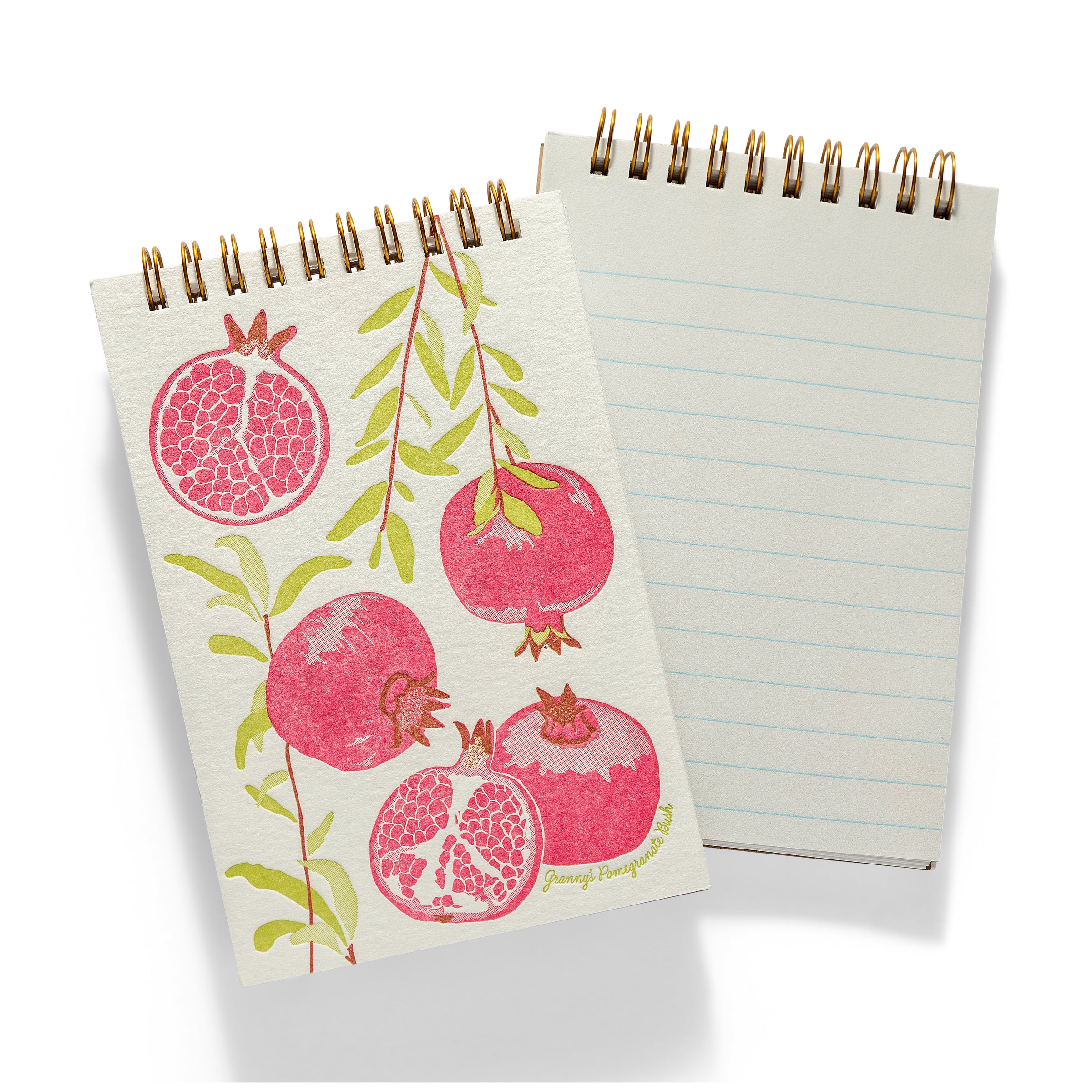 Pomegranate | Letterpress Notebook