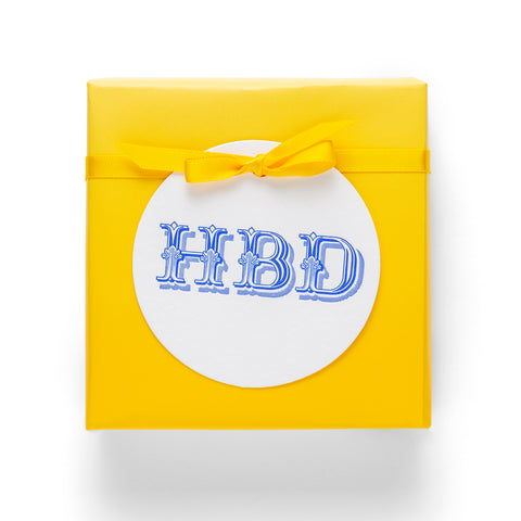 Luxe Gift Tags | HBD