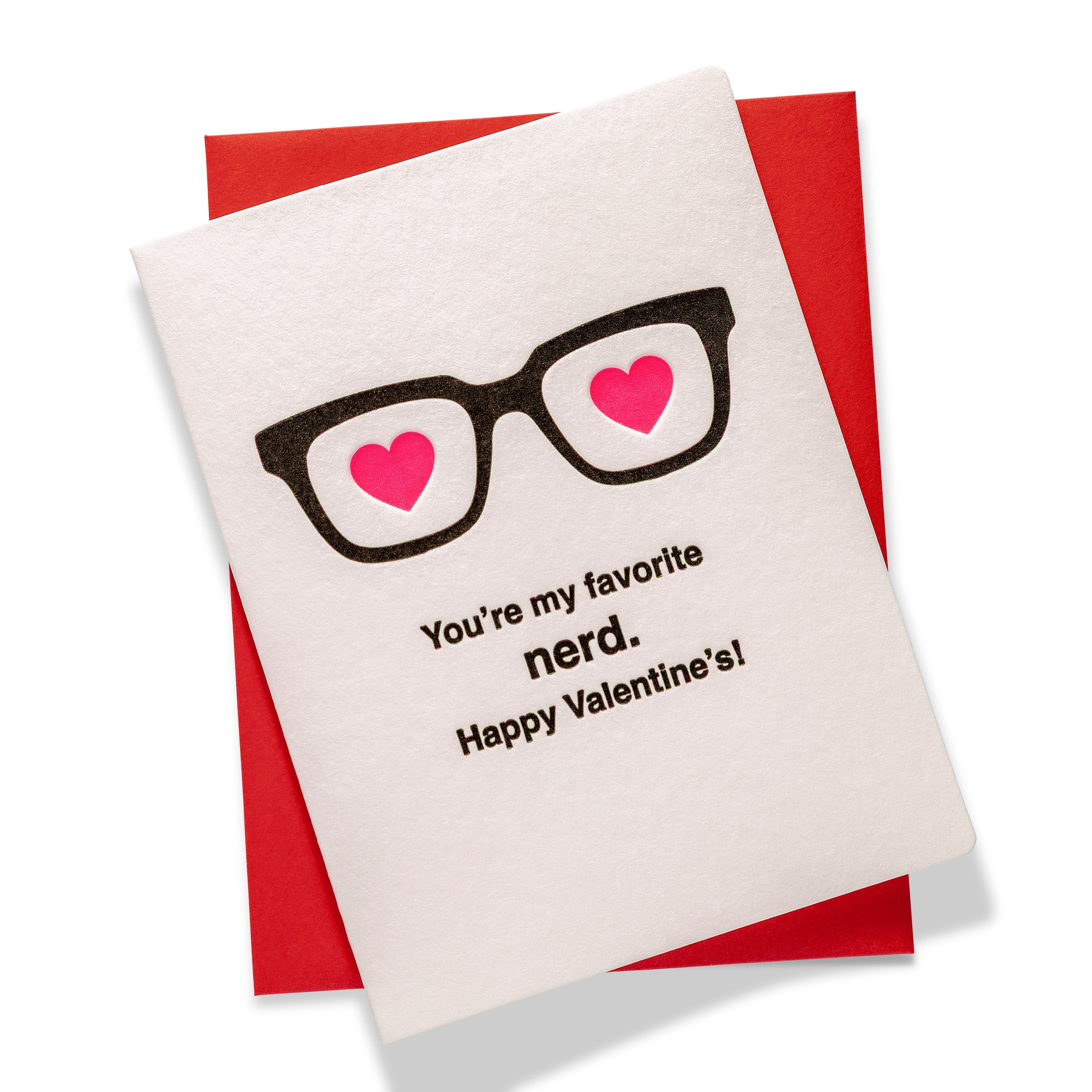 Nerd Valentine | Love | Letterpress Greeting Card