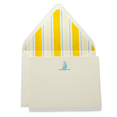 Fancy Pants Notecards | Sailboat