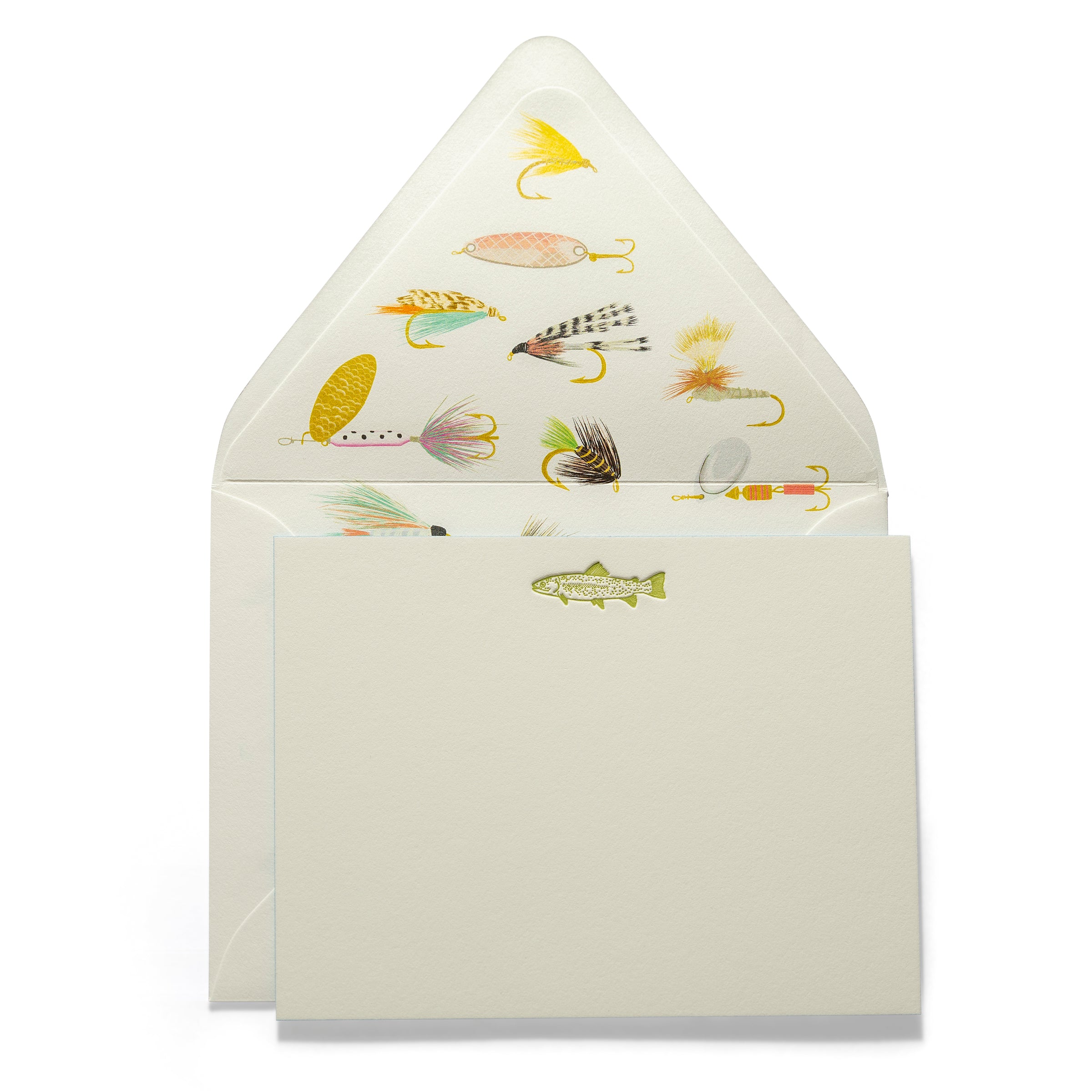 Fancy Pants Notecards | Rainbow Trout