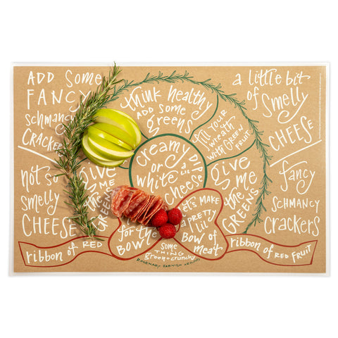 Charcuterie Cheat Sheet | Holiday Wreath