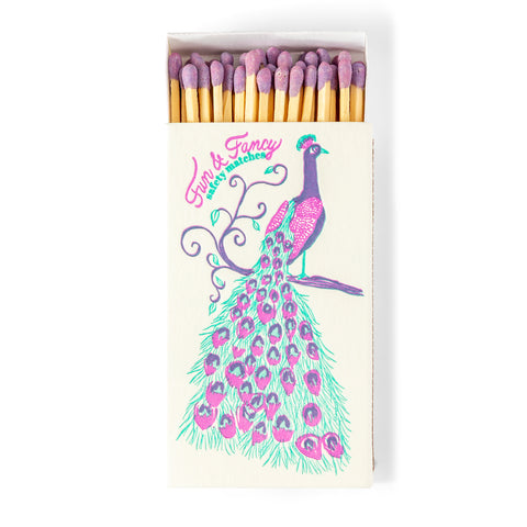 Peacock | Fun & Fancy Safety Matches