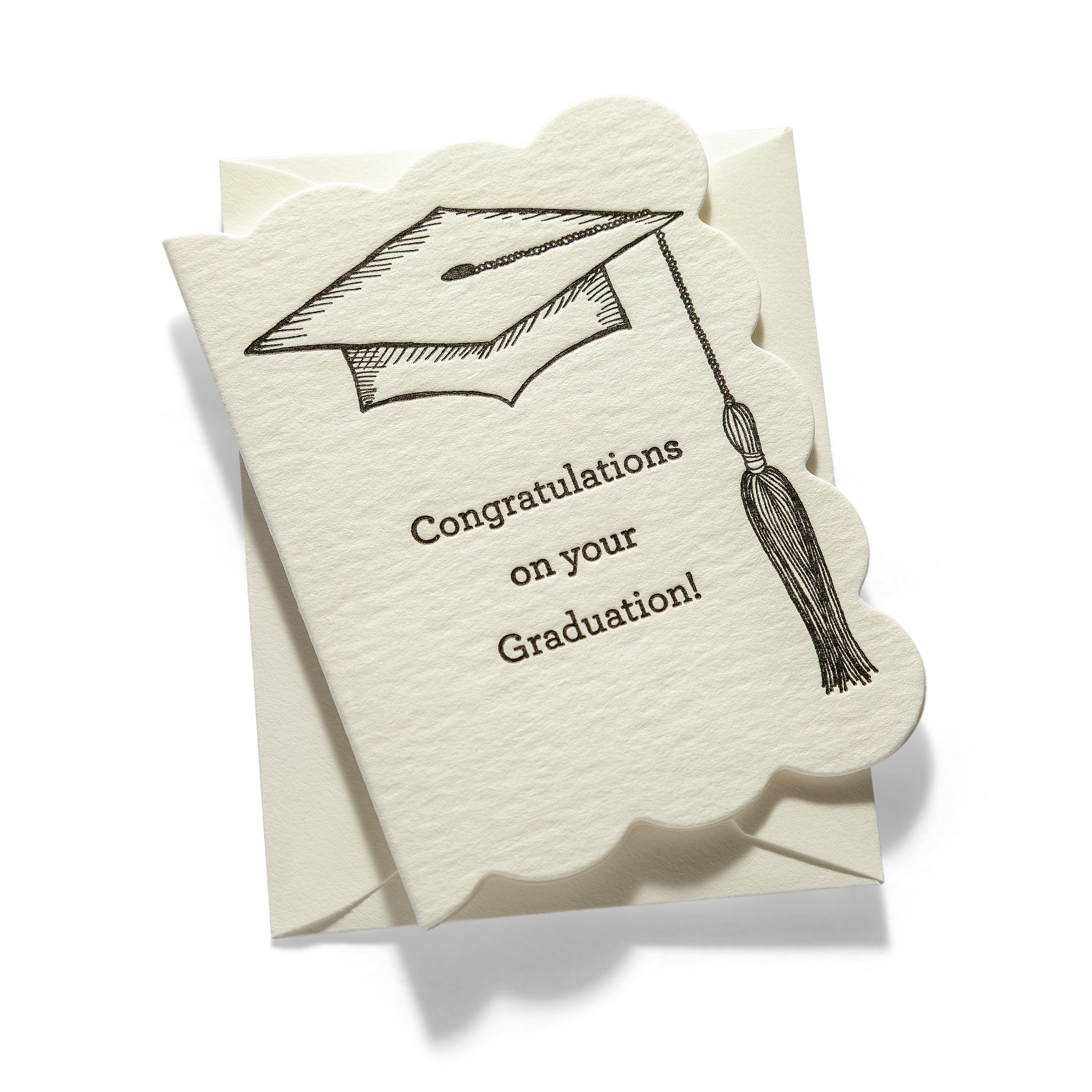 Mini Letterpress Enclosure Card | Graduation